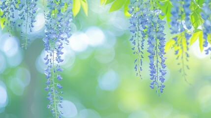   A tight shot of various blooms adorning a flower-laden tree with an out-of-focus background  ..Max tokens used: 42