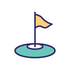 Golf  vector icon