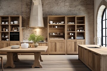 Old Wood Modern Comfort: Inspirations from the Contemporary Monastery Kitchen