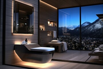 Ultra Luxury High-Tech Bathroom Designs: Intelligent Toilets and Personalized Settings