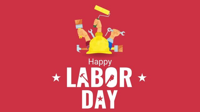 Labor day animation video | may 1st | labour day