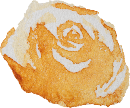 Yellow Rose Watercolor illustration for card website, application, printing, document, poster design, etc.