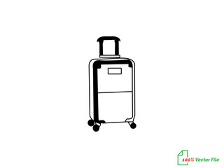 Discover Versatile Luggage Icons: Ideal for Travel-related Projects.  Get Creative with Flat Style Luggage Icons. Perfect for Graphic Designers