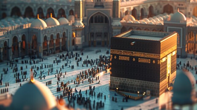 The Holy Mosque of Mecca
