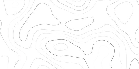 Topographic gradient line map. Abstract circle lines background. Abstract blank detailed topographic contour map. Background of the topographic map. Line topography map contour background