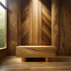 the elegance of luxury wooden texture wallpaper, sophisticated aesthetic for interior design