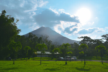 Wulkan Arenal - Kostaryka - obrazy, fototapety, plakaty
