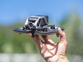 New drone with motion control, fpv module and 4K camera