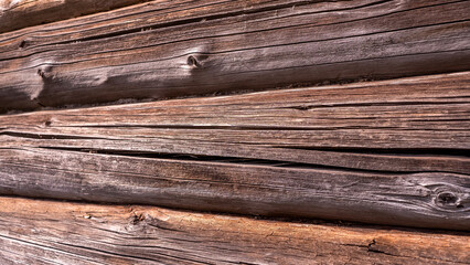 Brown wood texture background coming from natural tree. Old wooden panels that are empty and beautiful patterns