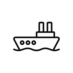 Cruise  vector icon