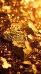 Gold Nugget background