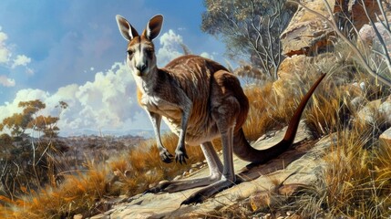 Extinct giant fossil kangaroo from Australia and New Guinea