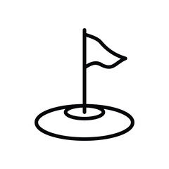 Golf  vector icon