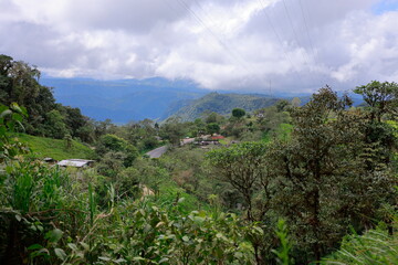 Fototapeta na wymiar Mindo, Montaňas de Mindo, Ecuador
