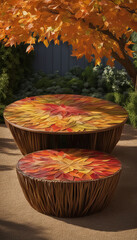 Autumn Leaf Tables
