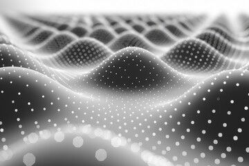 Abstract network computing circular dots connected with colorful lines background wallpaper design images