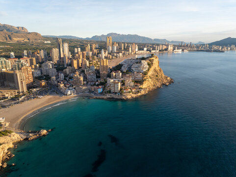 Playa de la Cala de Finestrat en Alicante