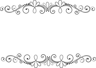 Traditional indian floral border background add classical touch