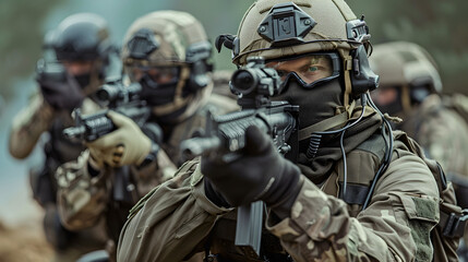 Fototapeta premium Special force