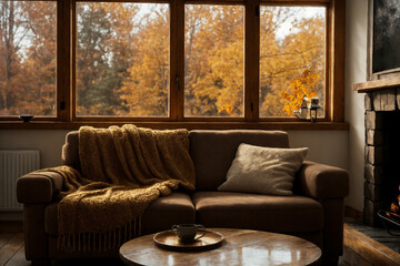 Cosy autumn house