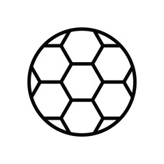 Fototapeta premium Football vector icon