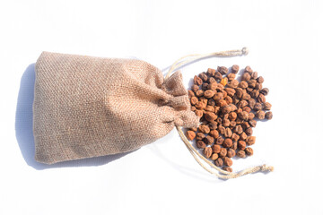 Red chana or kala chana is a small dark brown coloured chana with a rough coat, cultivated mostly...