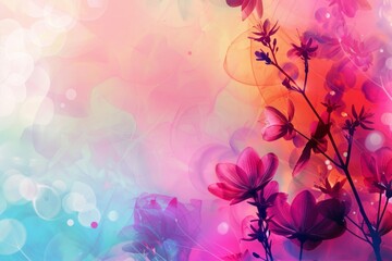 Fototapeta na wymiar abstract background for Mothers' Day or women's Day