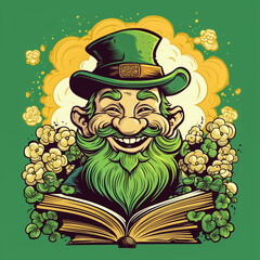 leprechaun with a pot