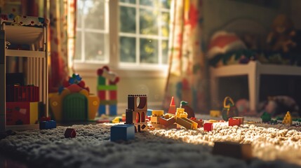 Colorful Toy-filled Nursery