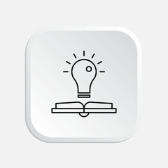 knowledge icon, wisdom, understanding, expertise, information, intelligence, learning, awareness, insight, enlightenment, cognition, comprehension, expertise, erudition, scholarship, education