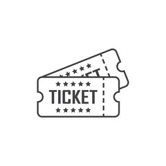 Ticket icon in flat style. Coupon vector illustration on isolated background. Voucher sign business concept. - 790025510