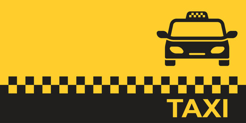 Taxi service icon in flat style. Cab vector illustration on isolated background. Delivery company sign business concept. - 790025569