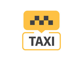 Taxi service icon in flat style. Cab vector illustration on isolated background. Delivery company sign business concept. - 790025575