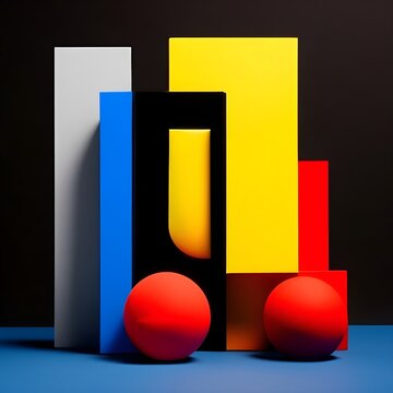 Gedanken &uuml;ber das Wichtige. Skandinavischer Minimalismus, Ekletik, Dynamik, Plastik. Abstrakter Hintergrund 6.