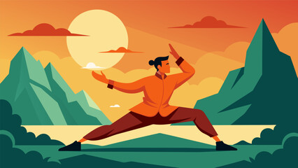 In the mountains of China a student undergoes grueling physical and mental training to become a master of Tai Chi an ancient martial art known