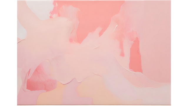 Soft pink abstract painting using acrylic - Powered by Adobe