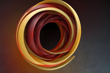 artistic spiral background with vivid 3D motion of a ring or circle. Silky looping hypnotic spiral illusion. Colorless wormhole tunnel abstracted. seamless cycle. Abstract background featuring a mesme