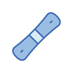 Sand board vector icon
