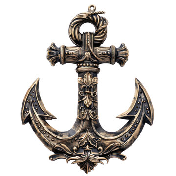 recommend clip art: Anchor of Baroque Art isolated on transparent png.
                    