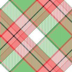 Tartan Plaid Pattern Seamless. Classic Scottish Tartan Design. Template for Design Ornament. Seamless Fabric Texture. Vector Illustration