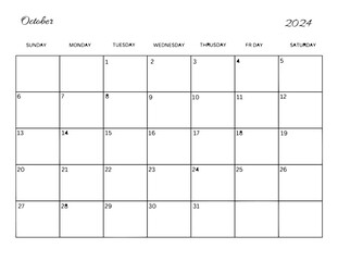 Calendar 2024 Jan to Dec and Monthly Planner 2024
