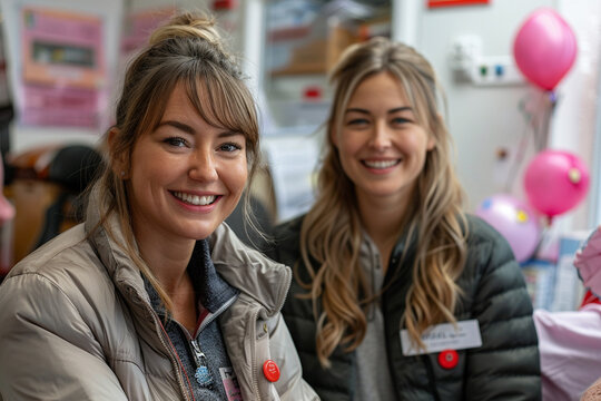 A team of volunteers providing palliative care and emotional support to terminally ill patients and their families