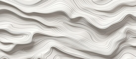 White Topographic background and texture, monochrome image low relief