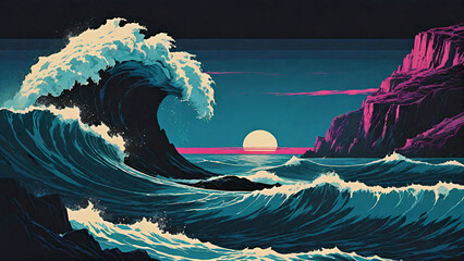 waves in the ocean