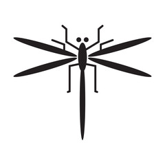 dragonfly vector icon