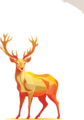 deer vector fully customize able ai file