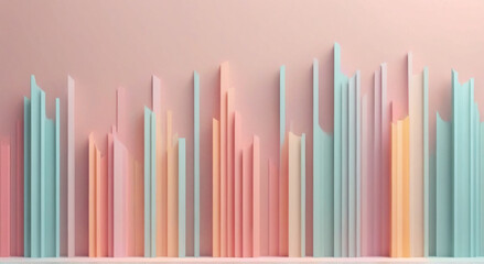 Obraz premium background with colorful lines template empty space , grainy noise grungy texture color gradient rough abstract background shine bright light and glow 
