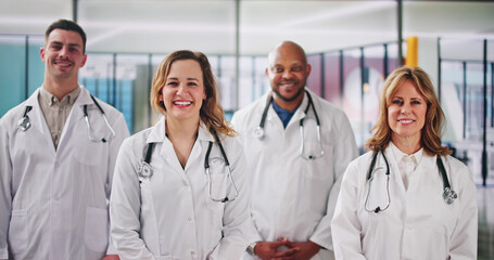 Diverse Group Of Doctors