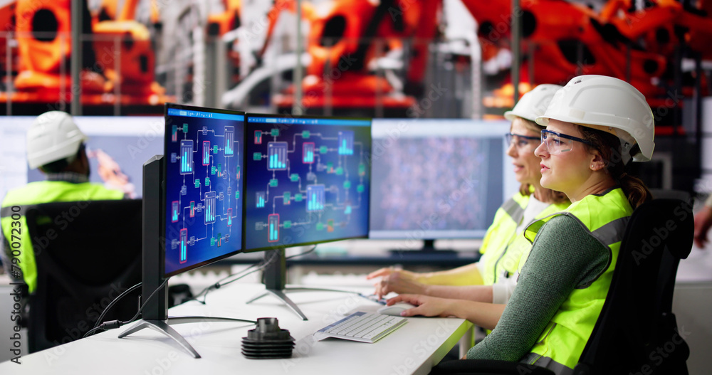 Poster Engineer Operators Using Scada System