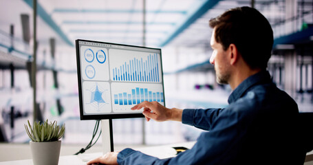 KPI Business Analytics Data Dashboard